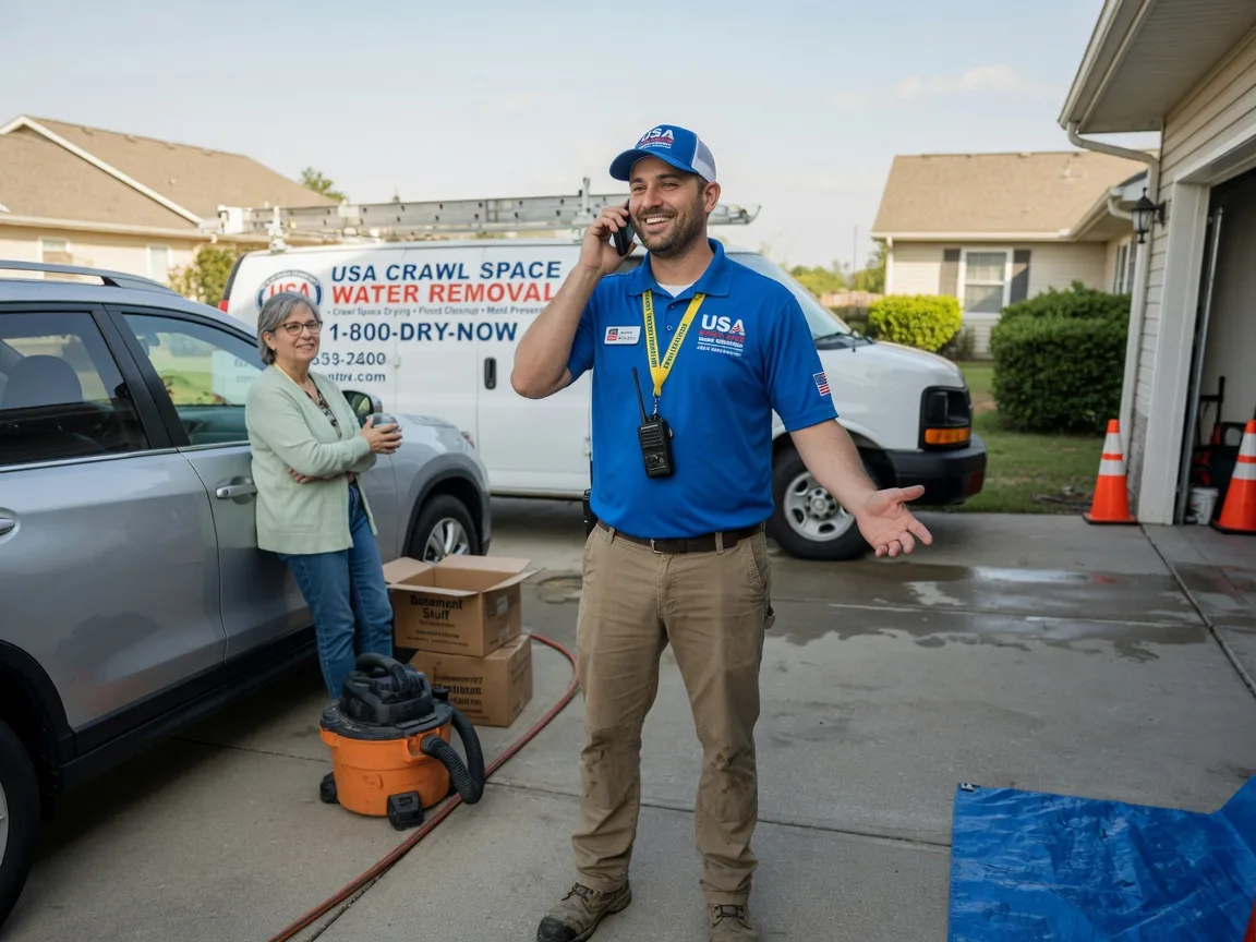 Crawl Space Water Removal Saint Clair, MO FAQs